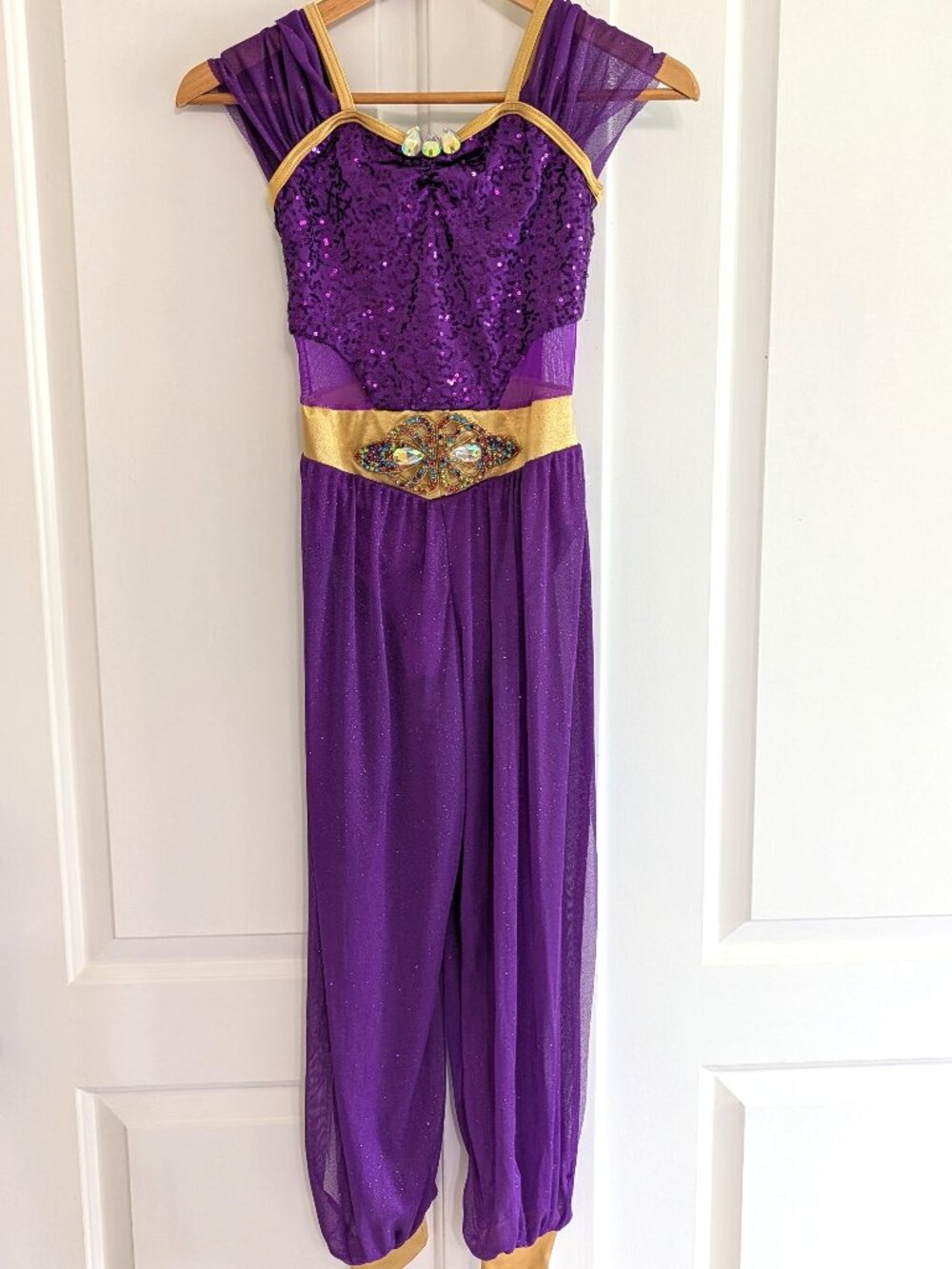 Weissman MC Purple Genie Costume